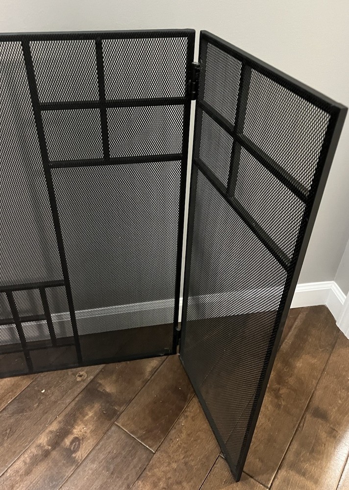 Frank Lloyd Wright Collection Fireplace Screen Stewart Residence Never Used