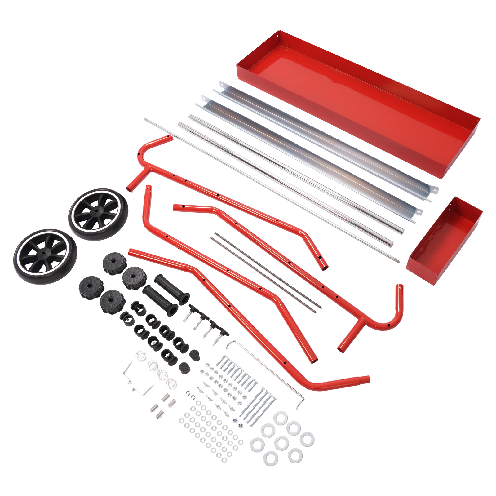 Mobile 18" Multi-Roll Masking Paper Machine With Storage Trays Auto Body Paint