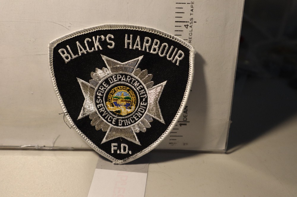 fire patch BLACKS HARBOUR FIRE DEPT NOVA SCOTIA CANADA