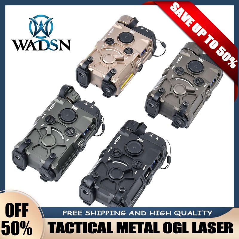 Tactical Metal OGL Laser CNC Original Marking Red Green IR Laser LED Strobe Lamp