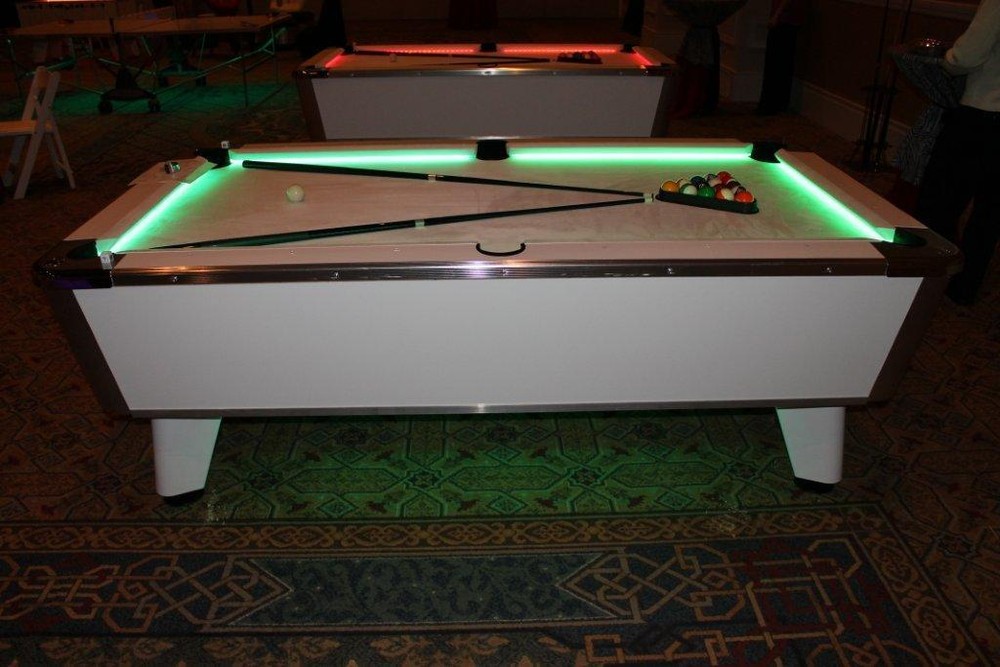 LED Pool & Billiard Table Lighting KIT - light your Outdoor Pool Table