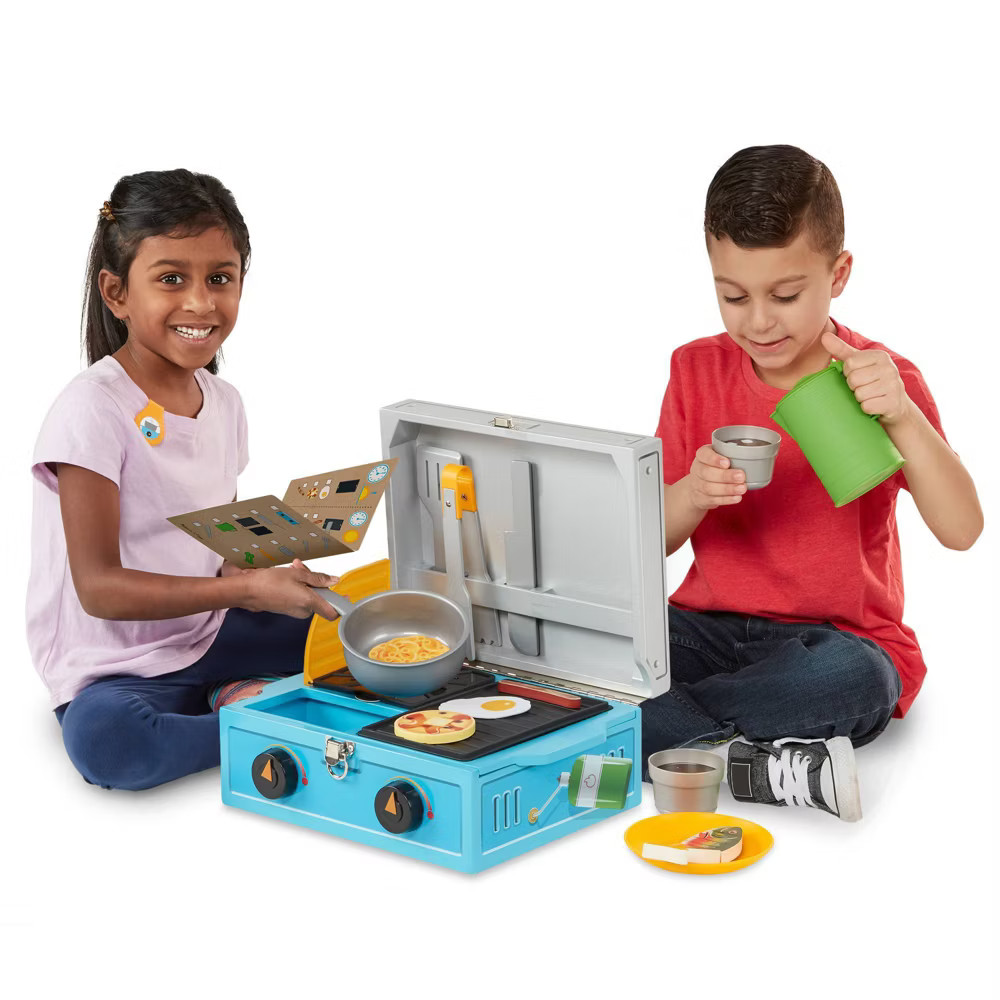 Melissa & Doug Let's Explore Camp Stove Play Set