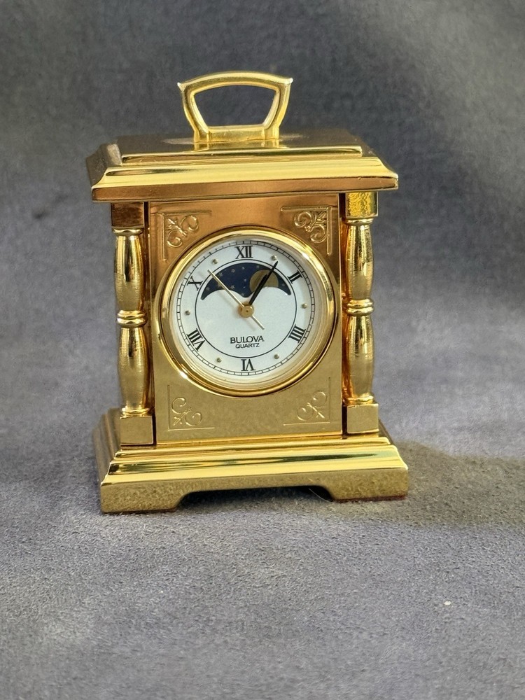 BULOVA CLOCK : Quartz Botique Series CHAPERONE B0508