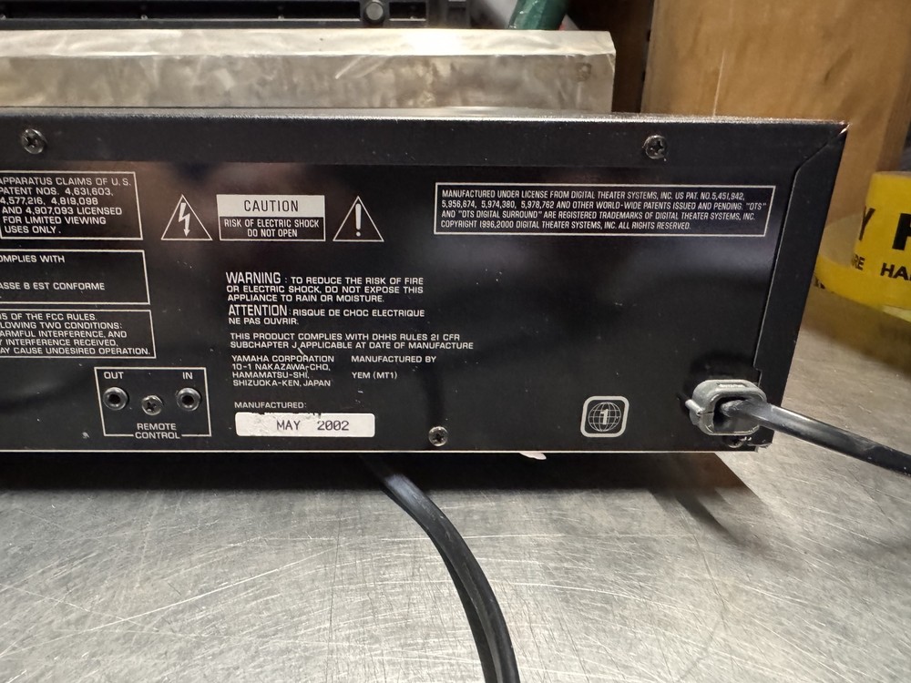 Yamaha DV-C6480 DVD Player