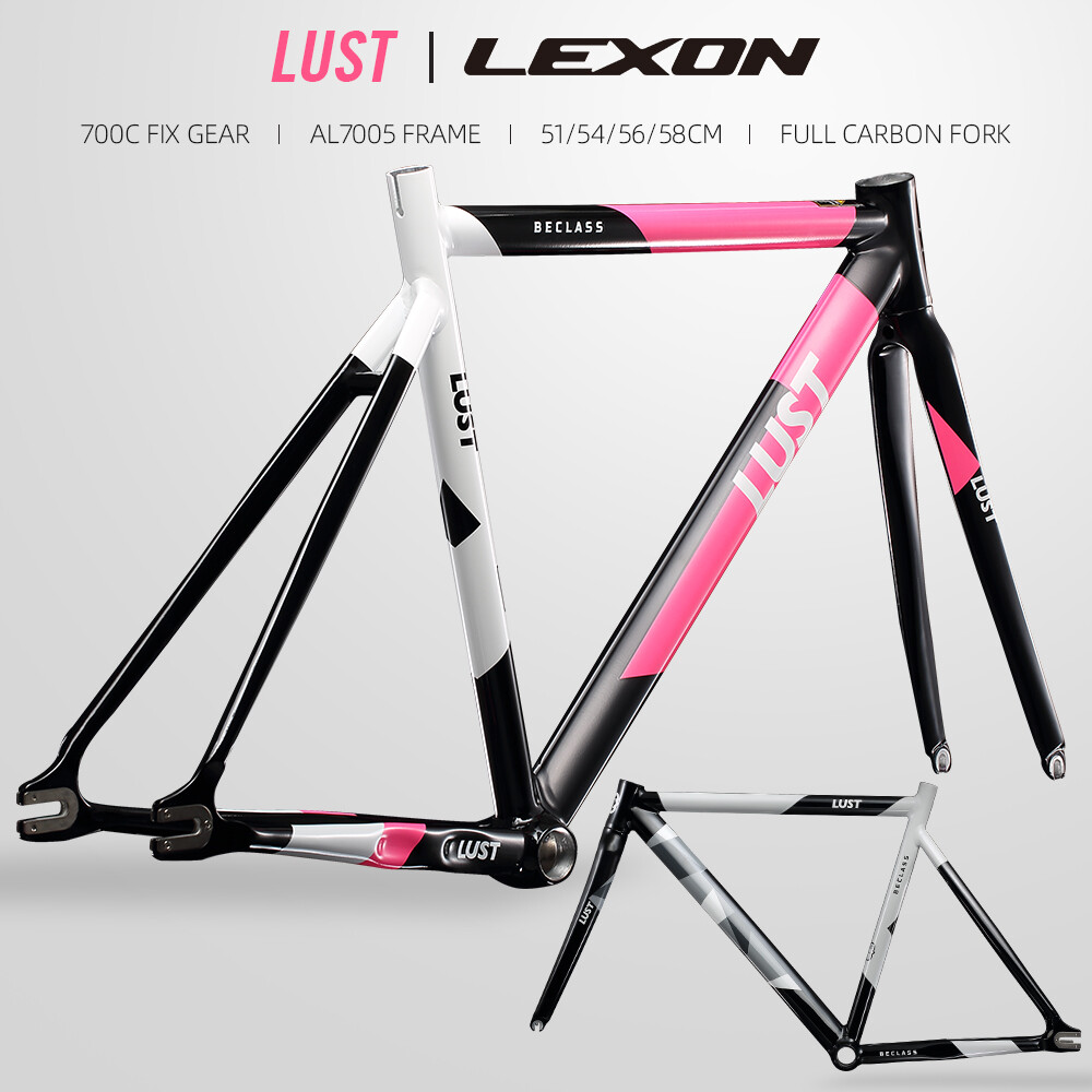 Fixed Gear Frameset Extra Light Track/single Speed Road Bike Frame Carbon Fork