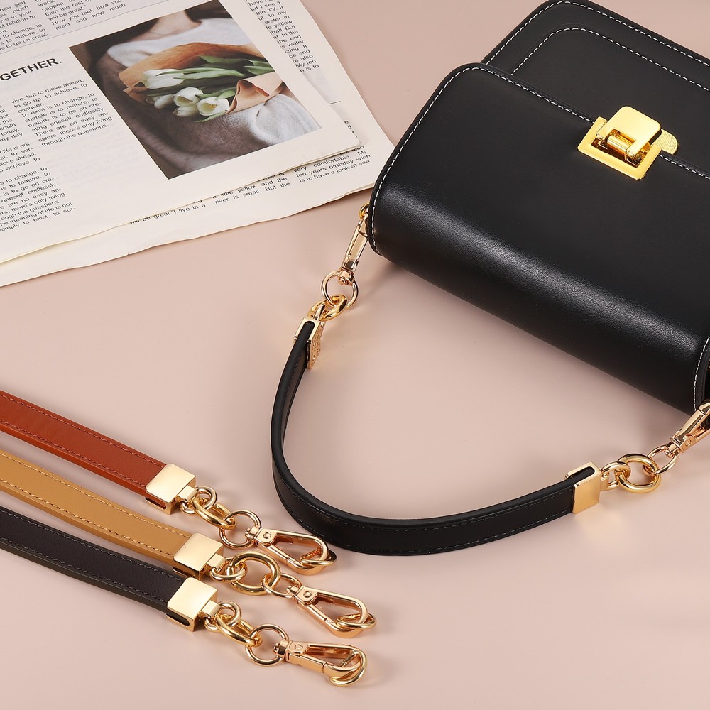 30.5cm/12" PU Leather Purse Replacement Handle Strap for Handbag (Coffee)