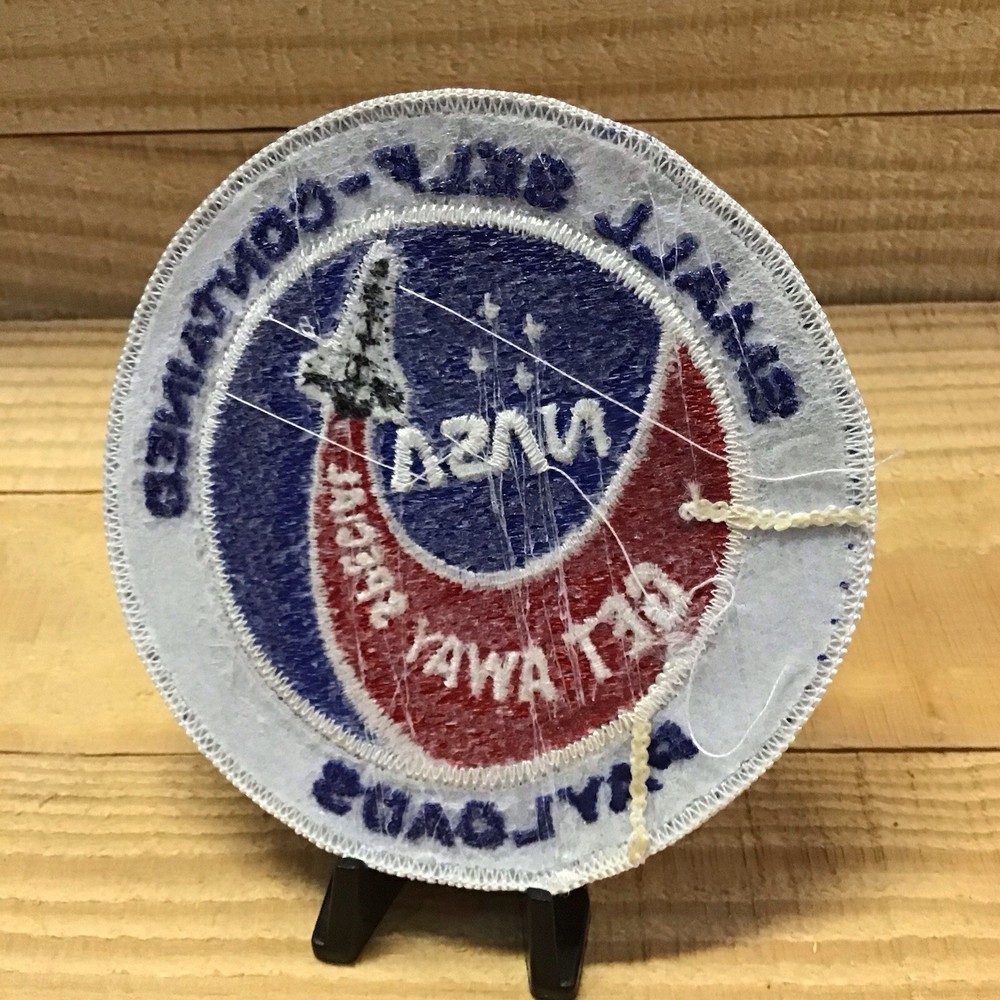 NASA PATCH vtg Small Self-Contained GET AWAY SPECIAL Payloads Space Shuttle