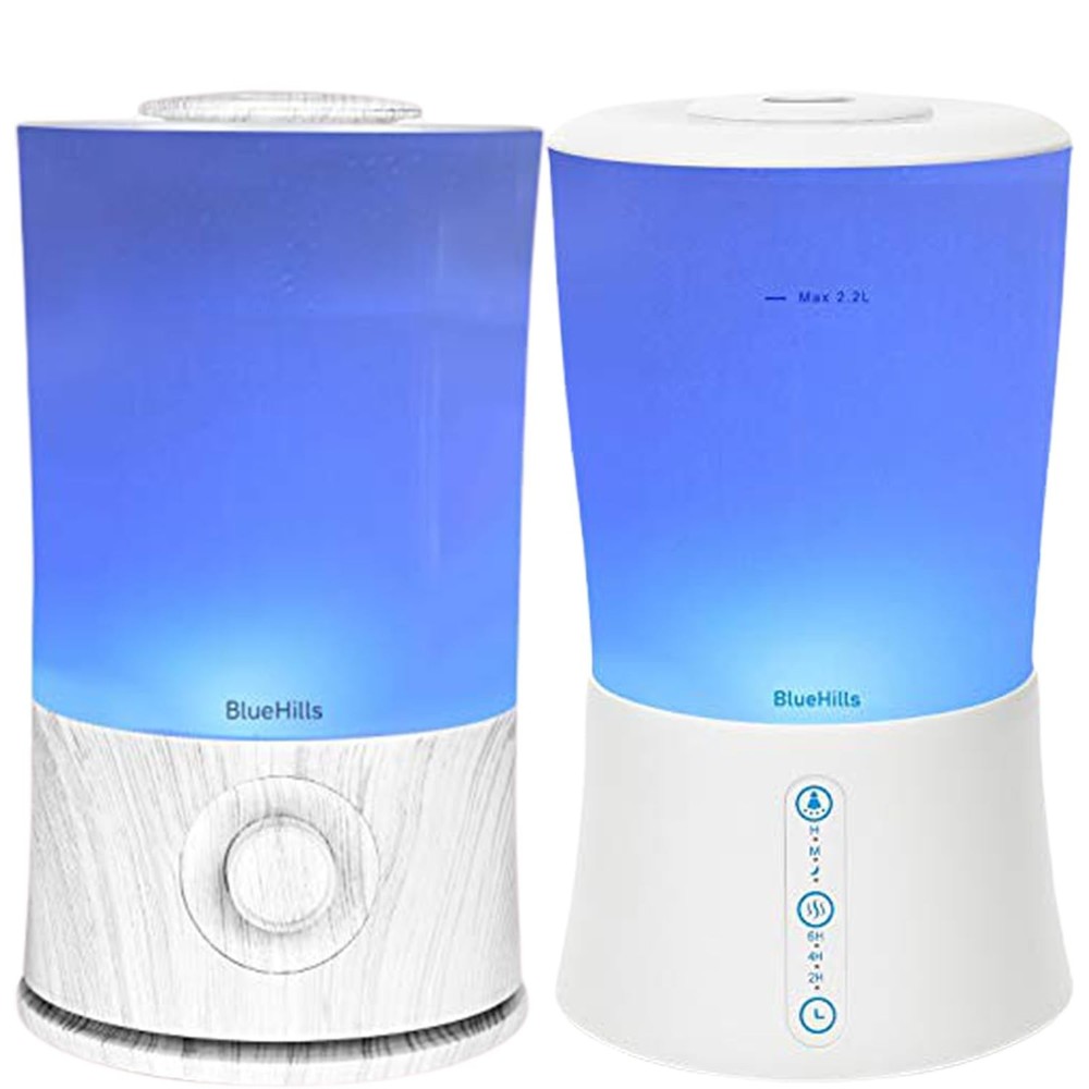 BlueHills Large Essential Oils Diffusers for Large Rooms Set of 2 2000ML Capa...