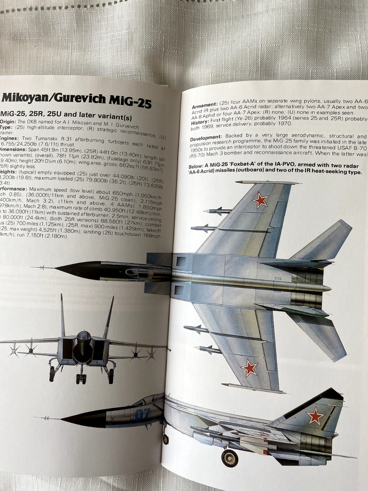 Illustrated Guide to Modern Soviet Air Force Hardcover Book