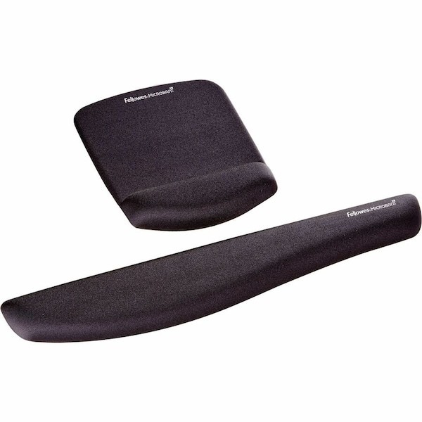 Fellowes 9252101 Wrist Rest, Black
