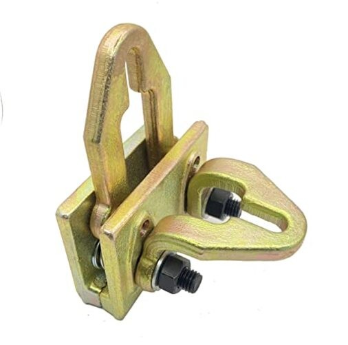 Self Tightening Clamp Puller, 5 Ton Right-Angle Two-Way Auto Body Pull Clamp,
