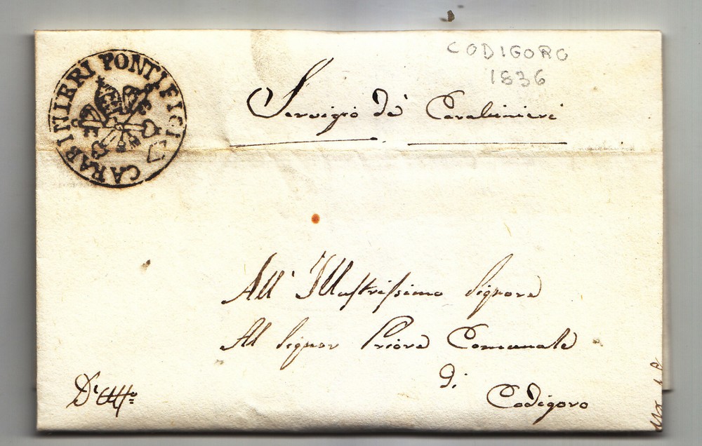 MM221-Pontifical State-Pontifical Carabinieri Codigoro