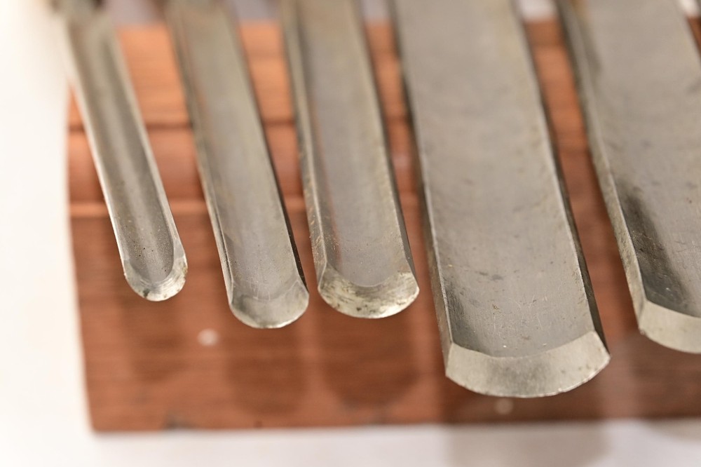 Vintage Set of 6 Paring Gouges