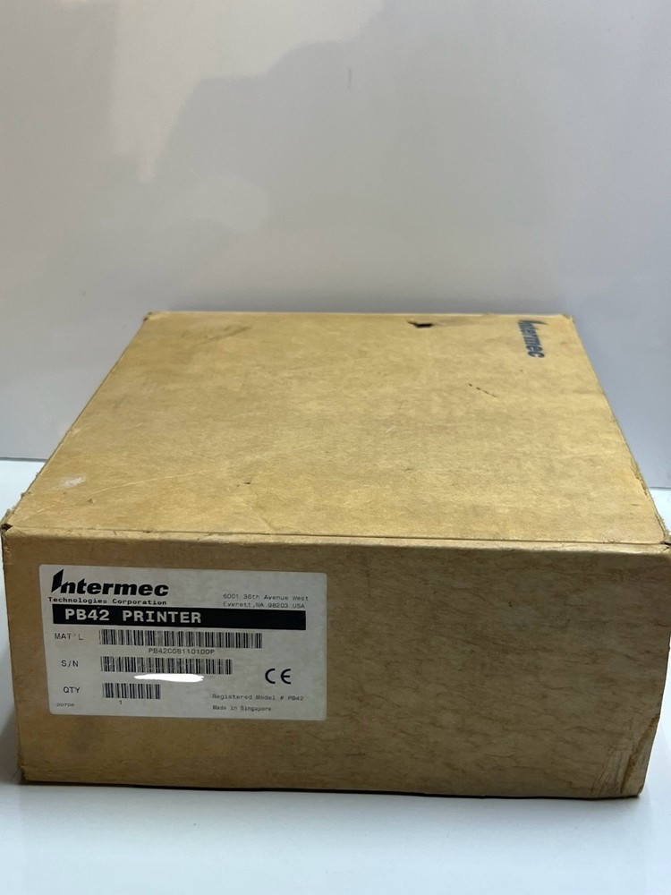 Intermec PB42 4 " Portable Thermal Printer Receipt