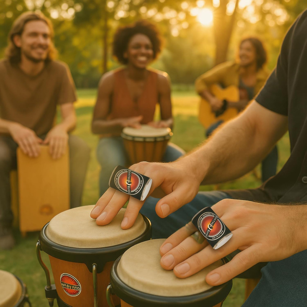 Rhythm Ring Shaker Compact Musical Instruments and Accessories - Percussion Inst