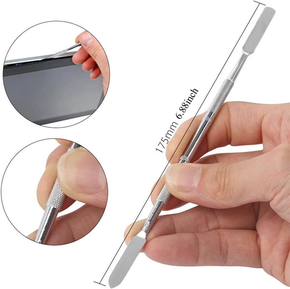 Versatile Pry Tool Kit for Seamless Screen Repairs: 4 Essential Tools Included