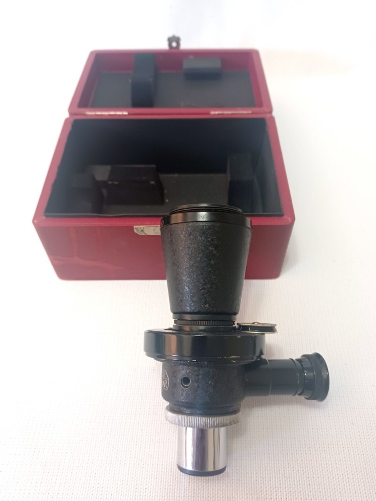 Ernst Leitz Micro Ibso 1/3x microscope attachment and original box