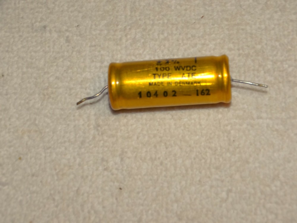1 x Jensen Capacitor Pull .2 uF 100wvdc (4 Available)