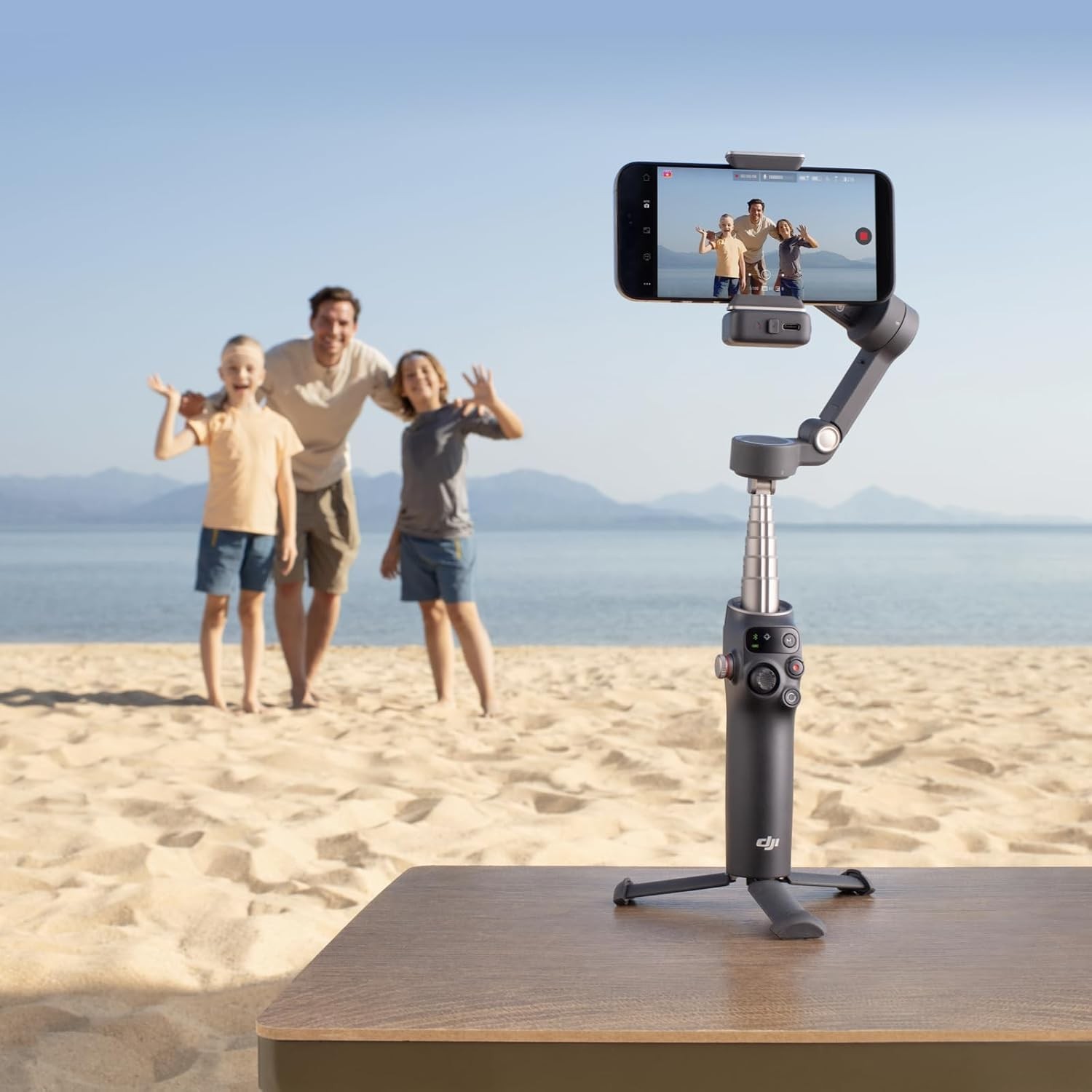 DJI Osmo Mobile 7P Gimbal Stabilizer for iPhone, Android, Native Tracking