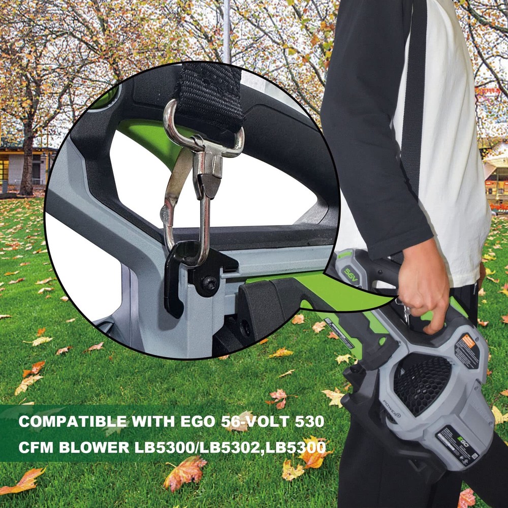 String Trimmer Shoulder Strap AP1500 for EGO 56V Trimmer/Leaf Black