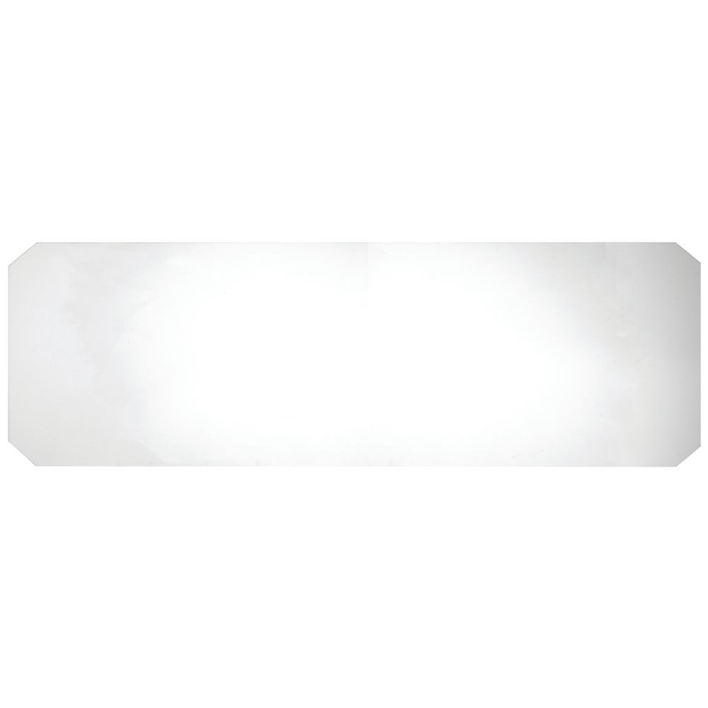 HUBERT® Wire Shelving Clear Plastic Shelf Insert - 48"L x 18"W