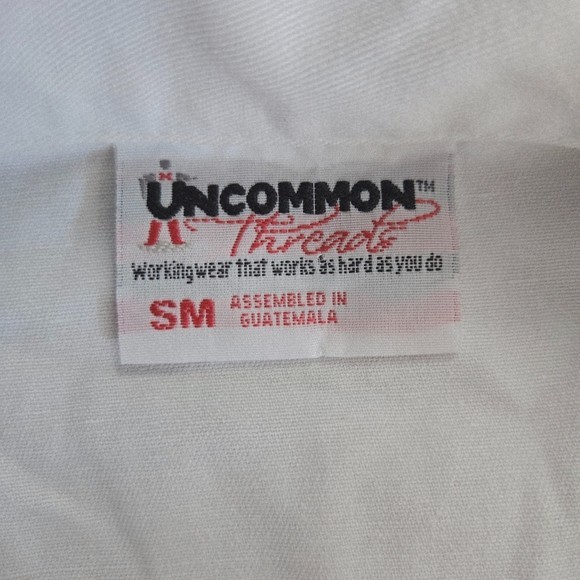 Uncommon Threads Classic Chef Coat White Size Small
