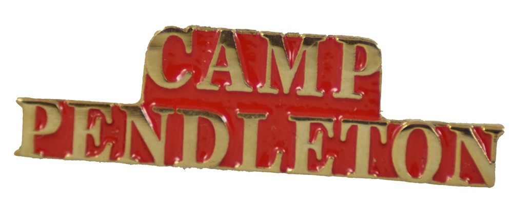 CAMP PENDLETON HAT PIN
