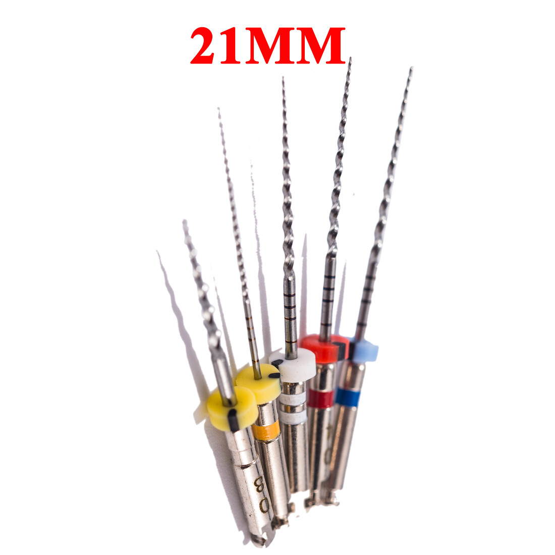6Pcs Dental Endo Root canal Files X-Pro Gold Taper Niti Endodontic Files 25/31MM