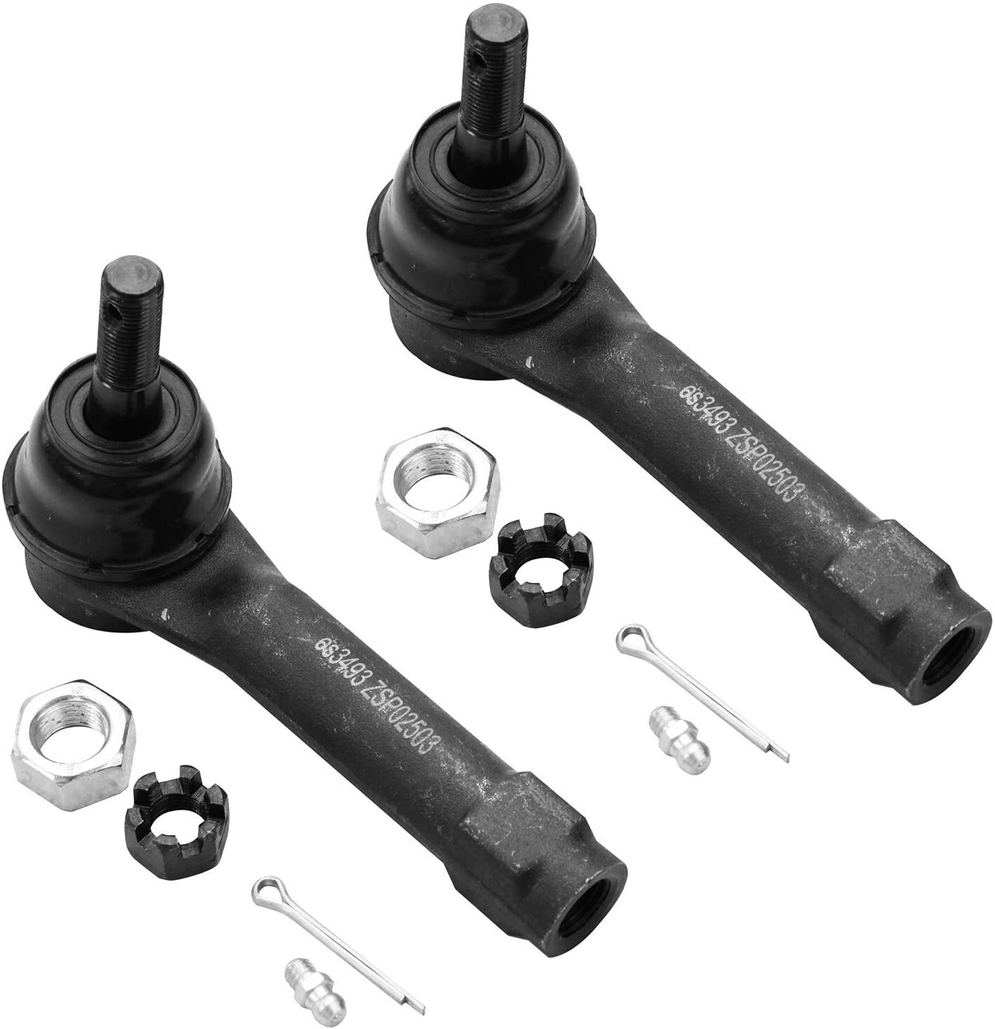Front Inner & Outer Tie Rods for Chevy Silverado GMC Sierra 1500 Tahoe Yukon