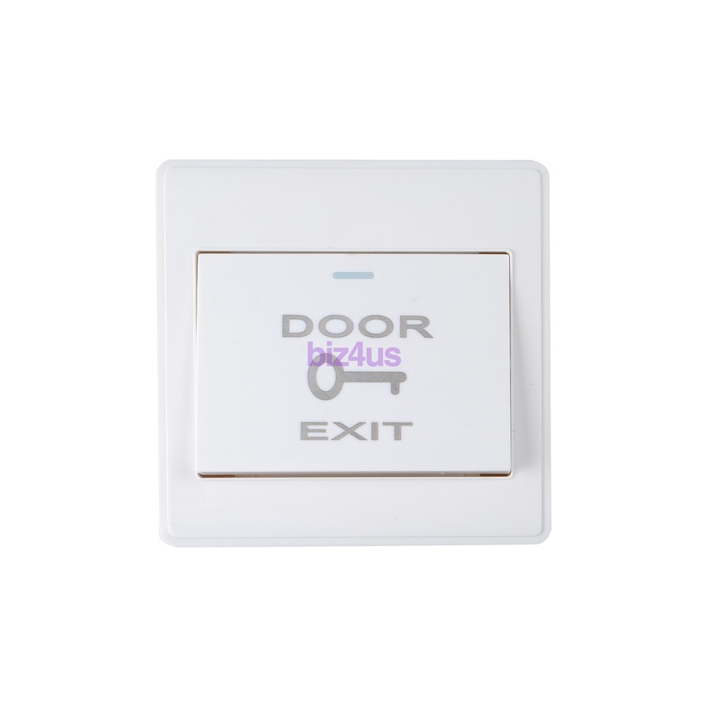 New Door Lock Exit Button Push Release Switch Panel for Access Control System US