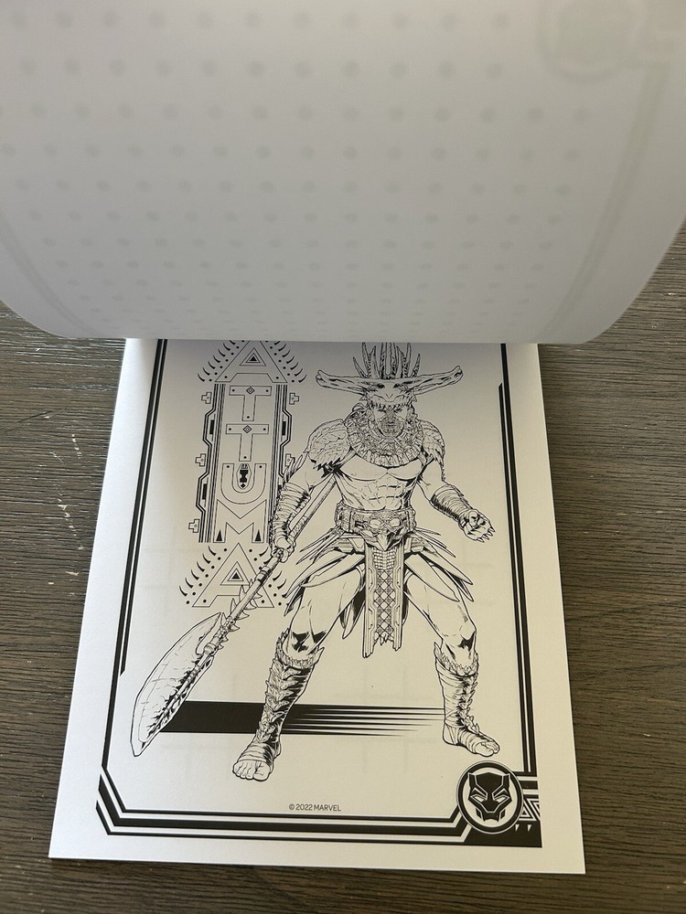 Black Panther Wakanda Forever Create-A-Scene Sticker Activity Pad Marvel