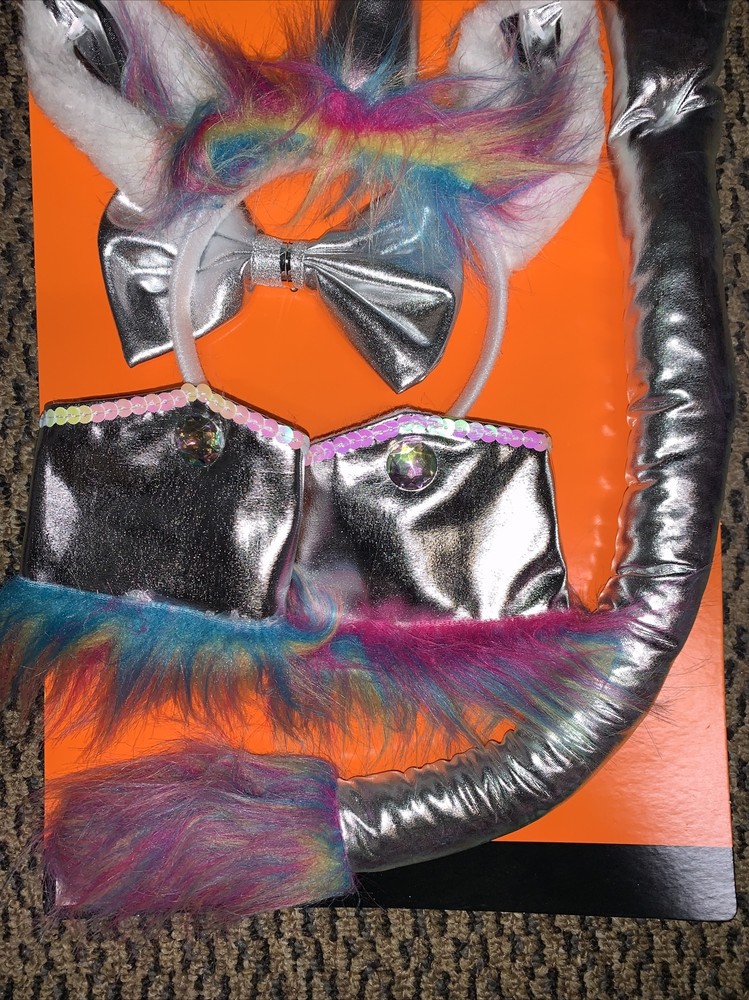 Happy Halloween Unicorn Accessory Set New
