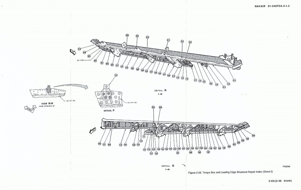 F-4 Phantom II (Navy) 1990 Structural Repair-Fixed Structure Flight Manual - CD