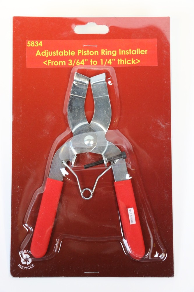 Piston Ring Plier Adjustable 3/64" to 1/4" Engine Pliers Installer Remove