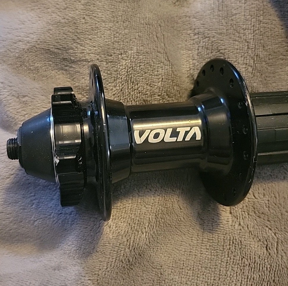 Volta Bicycle Rear Wheel Hub Black