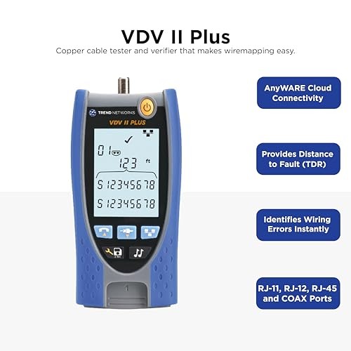 | R158008 | | Cloud Connected | Voice, Data and Video Cable VDV II Plus