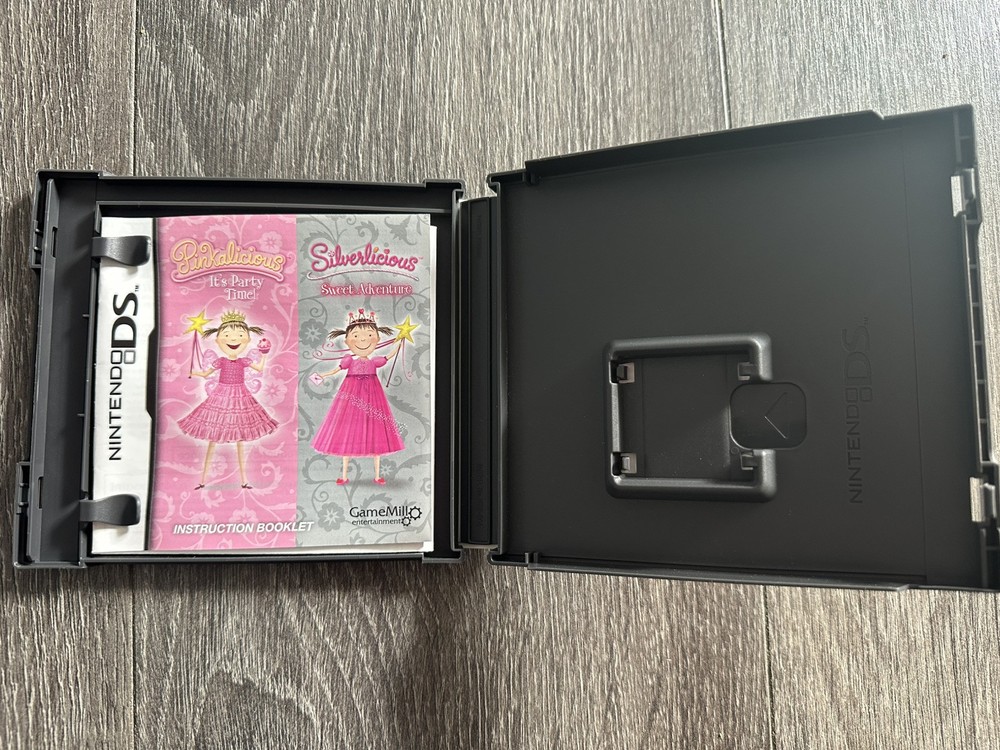 Pinkalicious/Silverlicious 2-Pack (Nintendo DS, 2013) Case Only