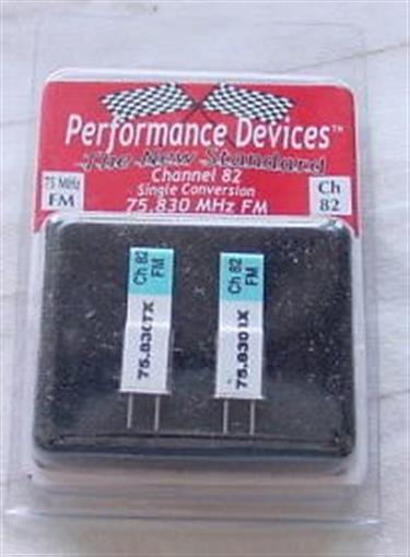 Hitec Single Conversion 75Mhz FM Crystal Set-Channel 82