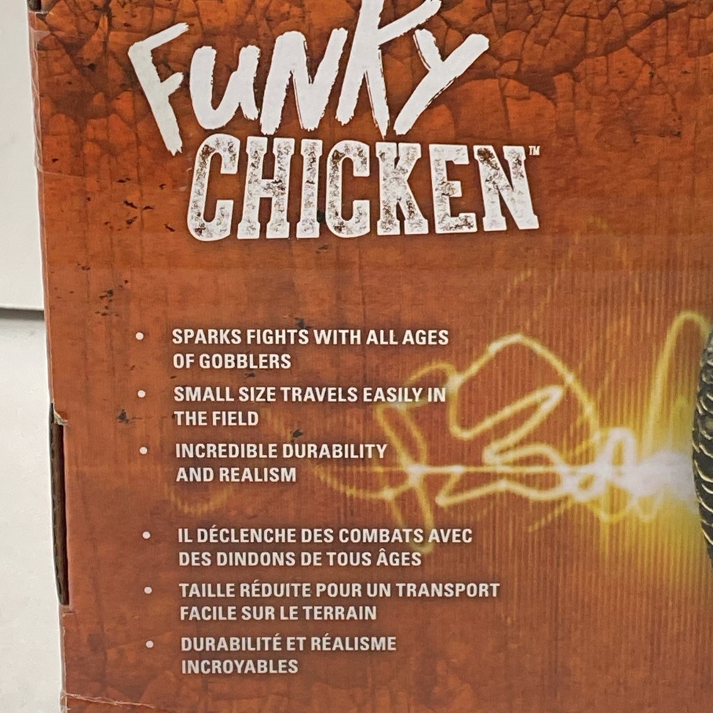 Flextone Funky Chicken Decoy Non-intimidating Design Trigger Aggressive Behavior