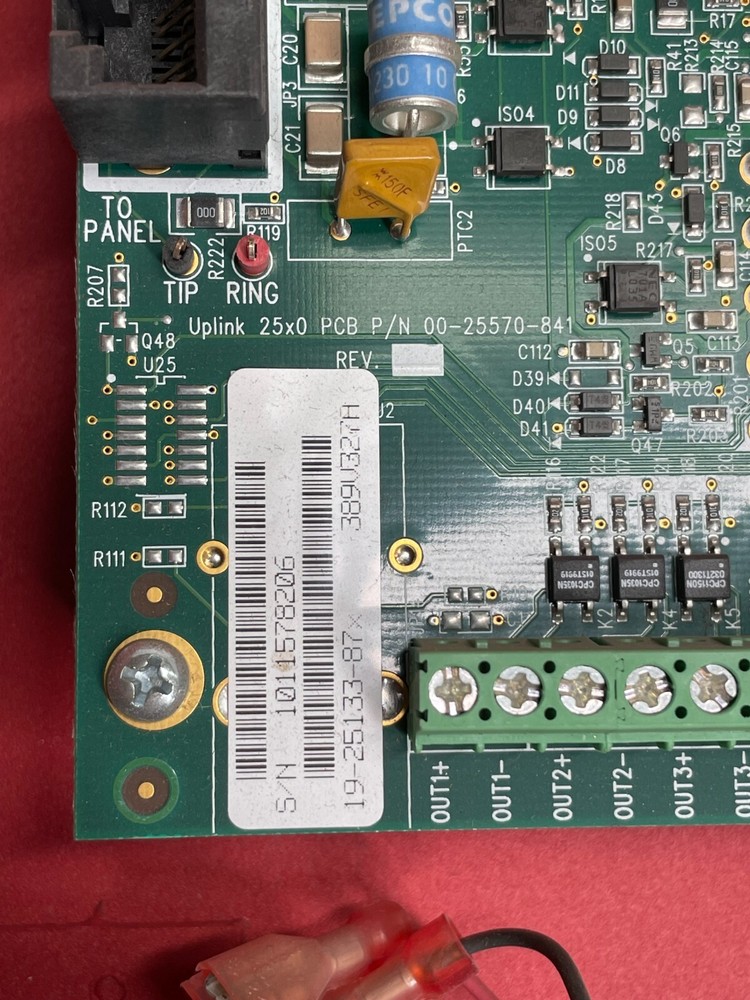 UPLINK 2550-CF Central Station Alarm Panel Wireless Interface GSM Communicator