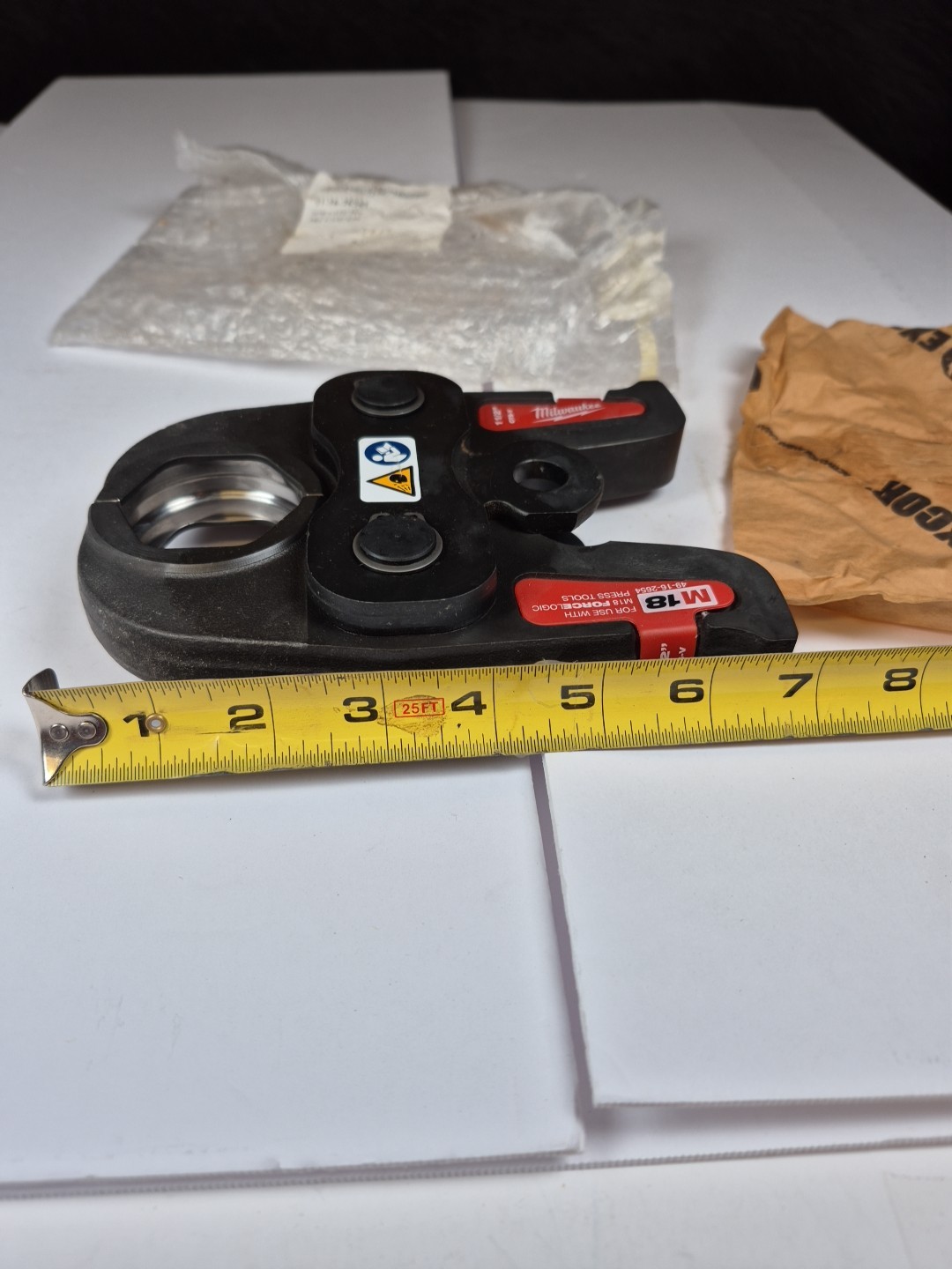 Milwaukee 49-16-2654 1-1/2" CTS-V Press Jaw For M18 Forcelogic Press Tools New