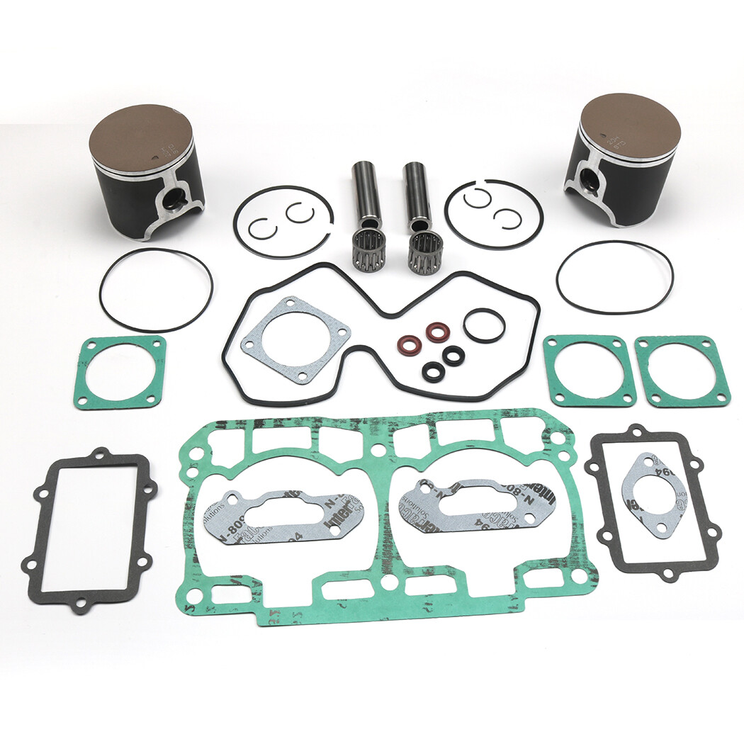 For Ski-doo Summit 800R 800 Top End Rebuild Kit Pistons Bearings Gaskets 2007-11