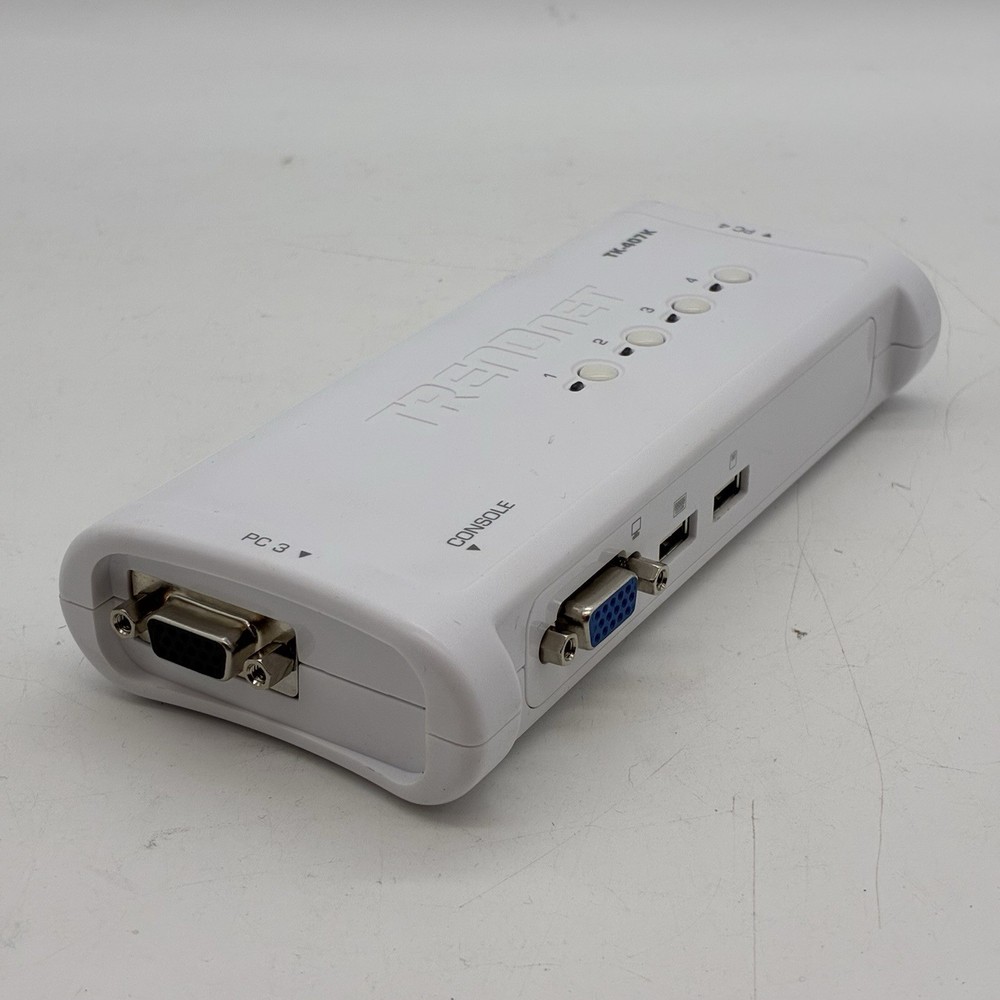 TRENDnet TK407K 4-Ports External USB KVM Switch - (AL11:3)