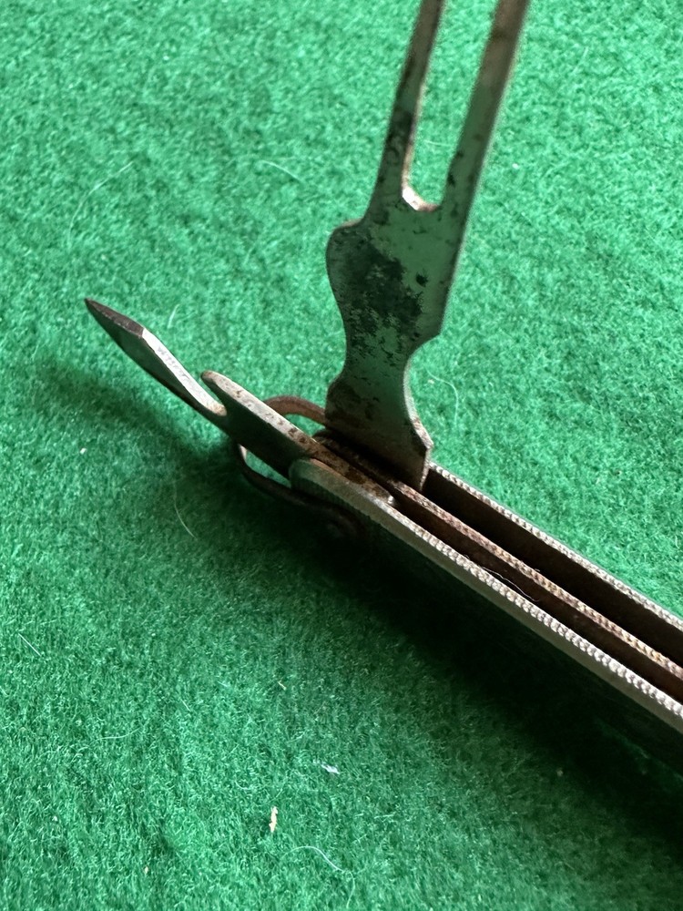 Soviet Cold War Titanium Folding Utility Knife - URSS