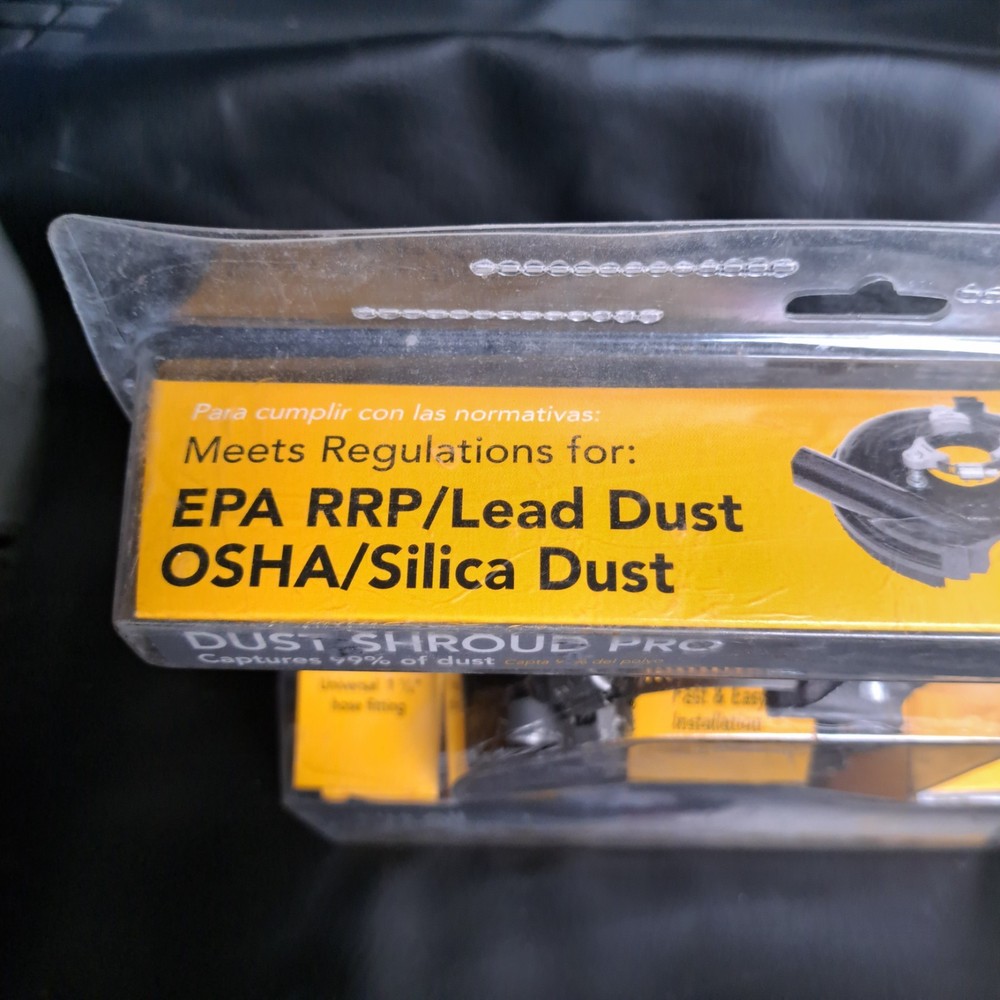 Dustless Technologies 7 in. Universal Dust Shroud Pro for Angle Grinders New