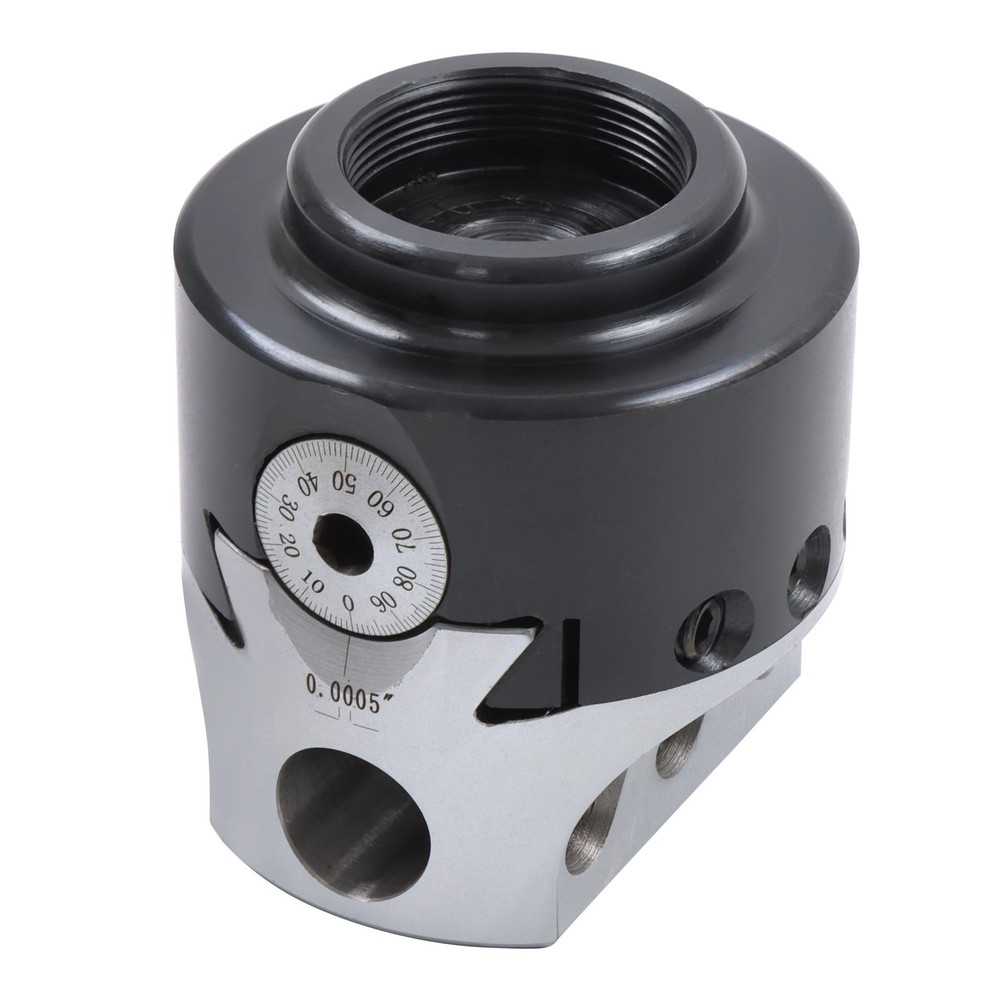 High Precision 3" Boring Head 0.001 Radius 1-1/2-18" Thread Mount 1" Max Offset