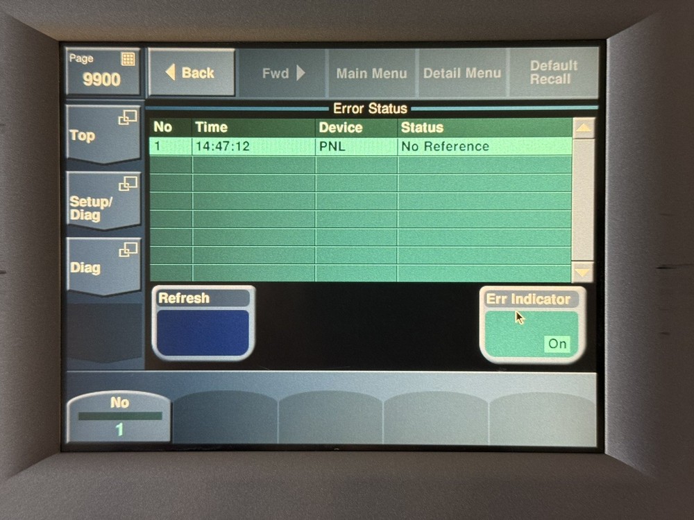 Sony Switcher MFS-2000 Switcher w/ MKS-2015 Control Panel - A428