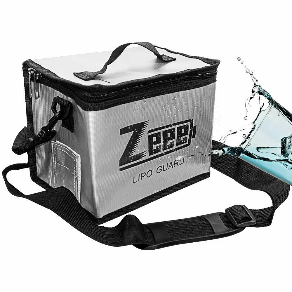 Zeee Lipo Battery Safe Guard Fireproof Explosionproof Bag for Charge & Storage