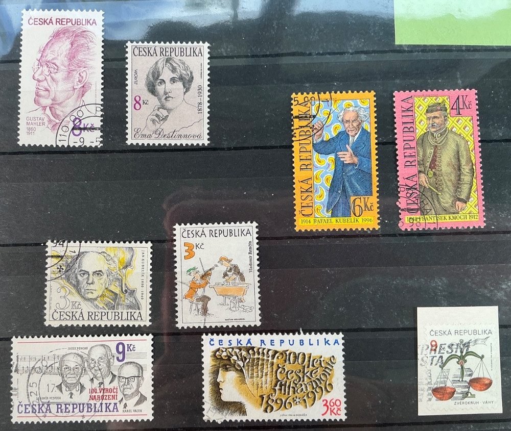 CZECH Rep. USED, 1993 onwards, From Big Box, See Description Please