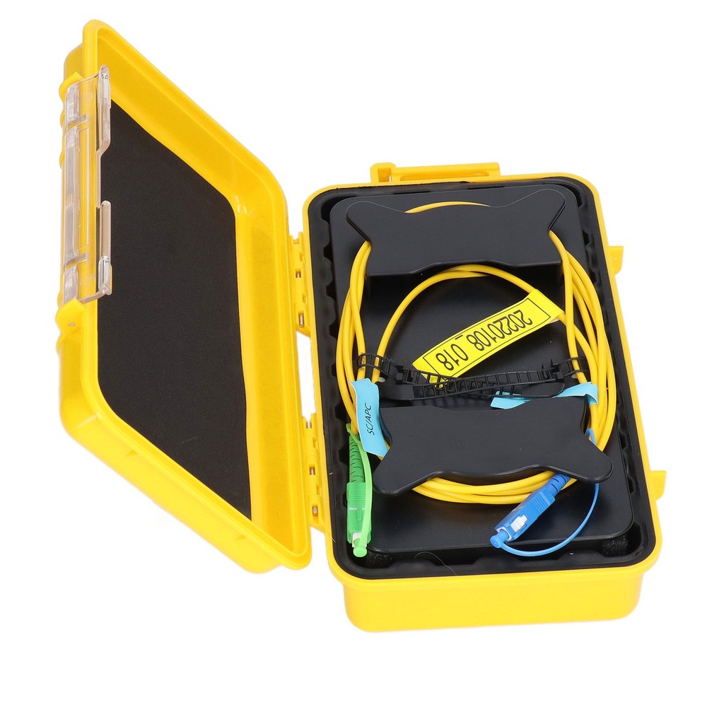 OTDR Cable Box Singlemode 500 Meter Fiber Optic Dead Zone Test Tool New